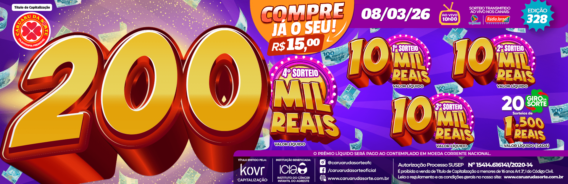 Premiação 08/03/2026